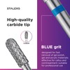 STALEKS PRO Carbide Cutter Bit - Rounded Cylinder (Blue Ring)