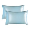 Bedsure Satin Pillowcase for Hair and Skin, 2-Pack - Standard