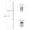 sourcing map Spiral Drill Bit Extra Long High-Speed Steel 6