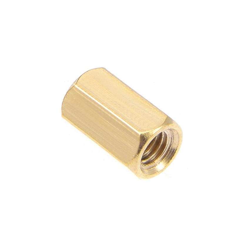 YOKIVE Pack of 15 M4 Spacers Brass Hexagonal PCB Spacer