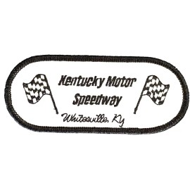 Vintage Style Retro Kentucky Motor Speedway Whitesville Owensboro Patch Racing