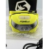 Foxelli USB Rechargeable Headlamp, White & Red Flashlight w/ Strobe