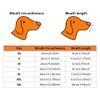 QIRUIRED Dog Muzzle Adjustable Straps Soft Basket Muzzles Prevent Biting