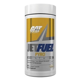Gat Sport Jetfuel Pyro Quemador De Grasa 120 Capsulas