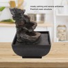Tabletop Fountain, High Simulation Serene Ambience 4 Tiers Waterfall Sound