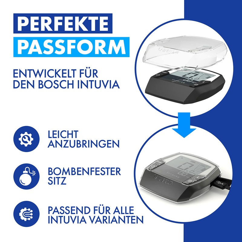 LAINFELD Screen Protector for Bosch Intuvia, Crystal Clear Screen Protector,