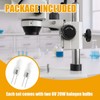 SANJOON 6V 20W G4 Bi-Pin Halogen Bulbs for Microscopes,Replacement Light
