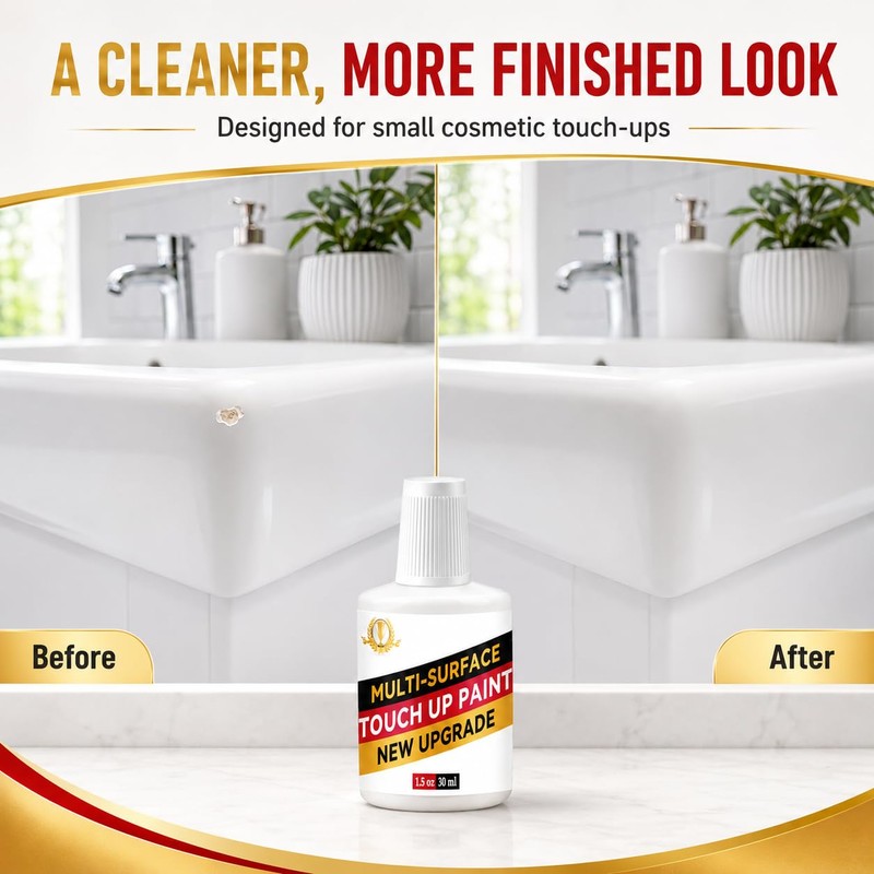 White Touch Up Paint, Multi Surface White Paint, Touch Up