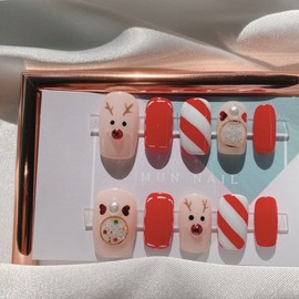 MunNail Rudolph❤ - Round / MunNail 루돌프❤ - 라운드