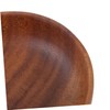 Ciieeo Wooden Serving Plate Portable Condiment Holder for Sauces Dips