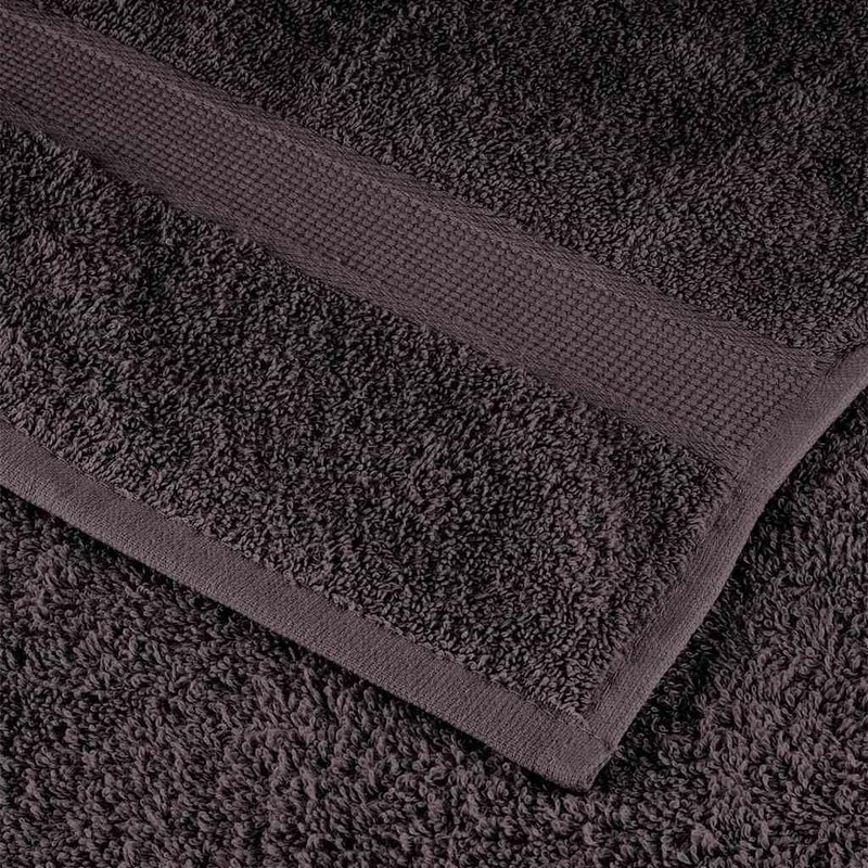vidaXL Guest Towels Pack of 2 Anthracite 30 x 50