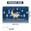 IWTBNOA Ramadan Decoration, Extra Large Ramadan Mubarak Background Banner, XXL