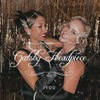 IYOU 1920s Feather Flapper Headdress Blue Crystal Gatsby Headband Prom