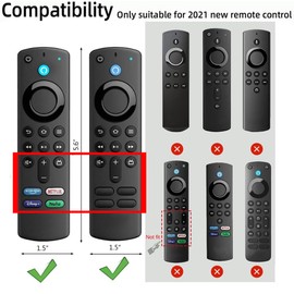 Fernbedienung Hülle für Fire TV Stick 4K /Alexa Sprachfernbedienung (3rd Gen)/Alexa Voice Remote 3rd Gen,leuchtet im Dunkeln,rutschfeste Silikon Schutzhülle,Fernbedienung Abdeckung