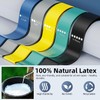 Resistance Loop Exercise Bands for Home Fitness, Yoga Pilates, Stretching,