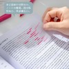 YANYULI Transparent Sticky Notes, Pack of 300, Transparent, 50 Sheets
