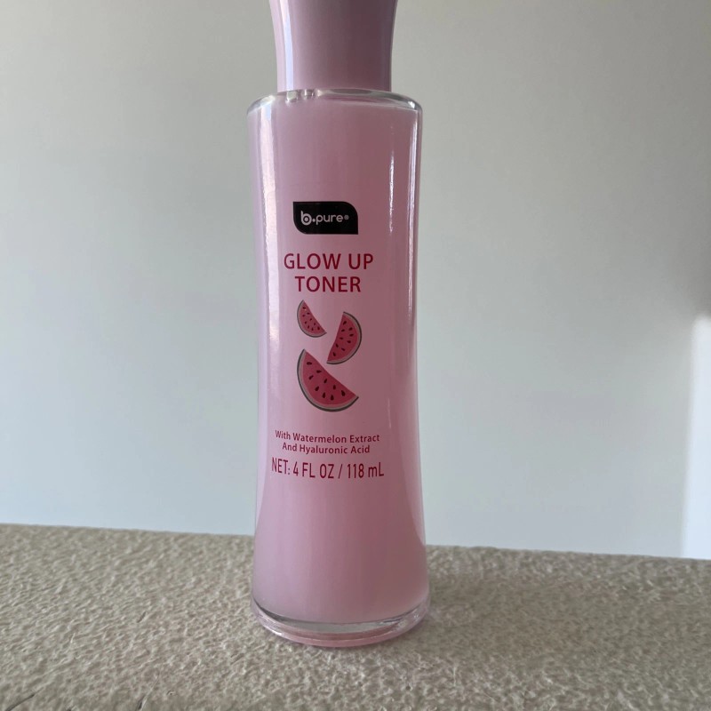 B•PURE “Glow Up” Watermelon Toner, Serum & Night Moisturizer -