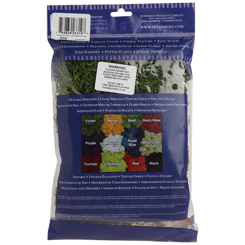SuperMoss (23310) Moss Mix - Best Sellers, 80.75 Cubic Inch