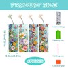 4 Pcs 5D Flowers and Butterfly Diamond Art Bookmarks