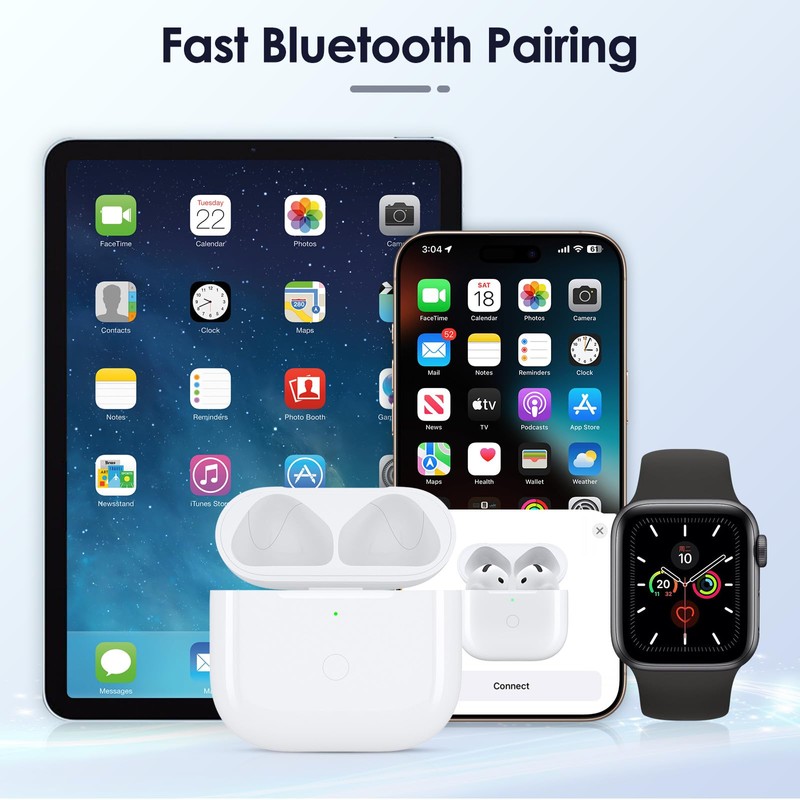 Replacemnet Airpod 4th Generation Charging Case, Type-C Port Charging Case