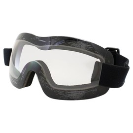 Birdz Eyewear Starling Padded Sport Skydiving Snowboarding Motorcycle Riding Goggles Clear Lens