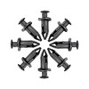 LABLT 100 pcs Car 8mm Dia Hole Plastic Rivets Fastener