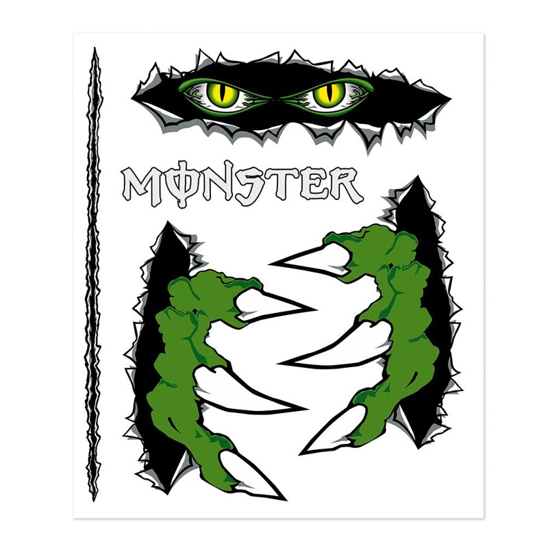 Quattroerre Monster Letter Kit + Stickers