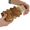 You&Lemon Wooden Gift Box, Magic Puzzle Box with 2 Safe
