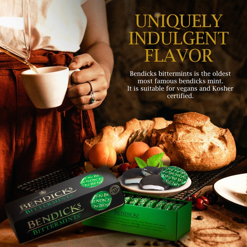 Bendicks, Luxury Bittermints - 200g, Pack of 2