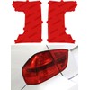Lamin-x Custom Fit Red Tail Light Covers for Toyota Tacoma