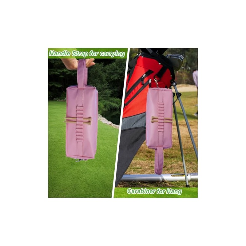 CORECISE golf tee bag (P-ink)