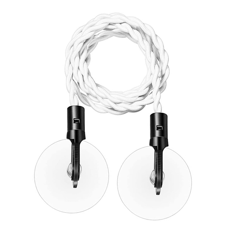 WANGCL 2 Pack Portable Retractable Washing Line with Hooks and