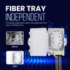 ETS Fiber Optic Distribution Box 4 Core – IP65 Waterproof,