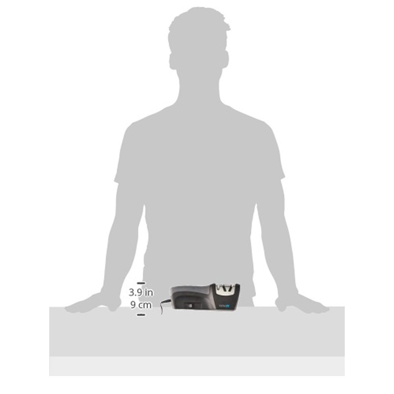 Smith’s 50029 Compact Electric Knife Sharpener , Stainless , Kitchen