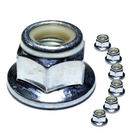 (6 Pack) HD Switch Locknut, Flange Head Replaces John Deere 14M7465 - Made in USA