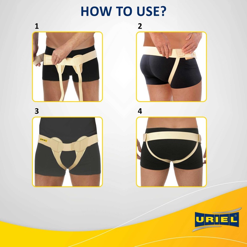 URIEL Double Sided Inguinal Hernia Belts for Men – Hernia