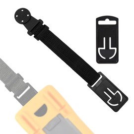 Magnetic Strap Kit, Hanging Loop Strap Magnet Hanger Set Hanging Kit Accessories for Fluke Digital Multimeter (Black)