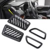 4pcs Car Interior Front Upper Air Vent Outlet Cover Trim