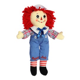 Aurora® Timeless Raggedy Ann & Raggedy Andy® Raggedy Andy Classic Stuffed Doll - Cherished Memories - Lasting Play - Multicolor 12 Inches