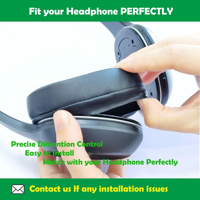 ACCOUTA Premium Replacement Ear Pads Cushion Compatible with HyperX Cloud