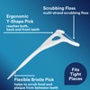 DenTek Complete Clean Easy Reach Floss Picks, No Break &