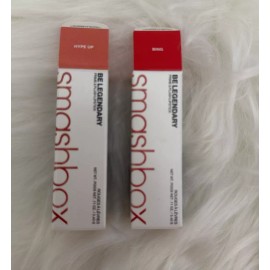 Smashbox Lot of 2 SMASHBOX HYPE UP & BING Be Legendary Plumping LIPSTICKS A74