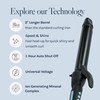 Bio Ionic Long Barrel Styler, 1.25" Curling Iron with Moisture