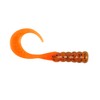 Berkley PowerBait Ribbontail Grubs, Pumpkinseed/Fluorescent Orange, 3" (15 Count)