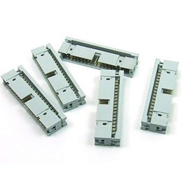 POPESQ® #A2061 IDC 2.54 mm Female Ribbon Cable 34-Pin Pack of 5