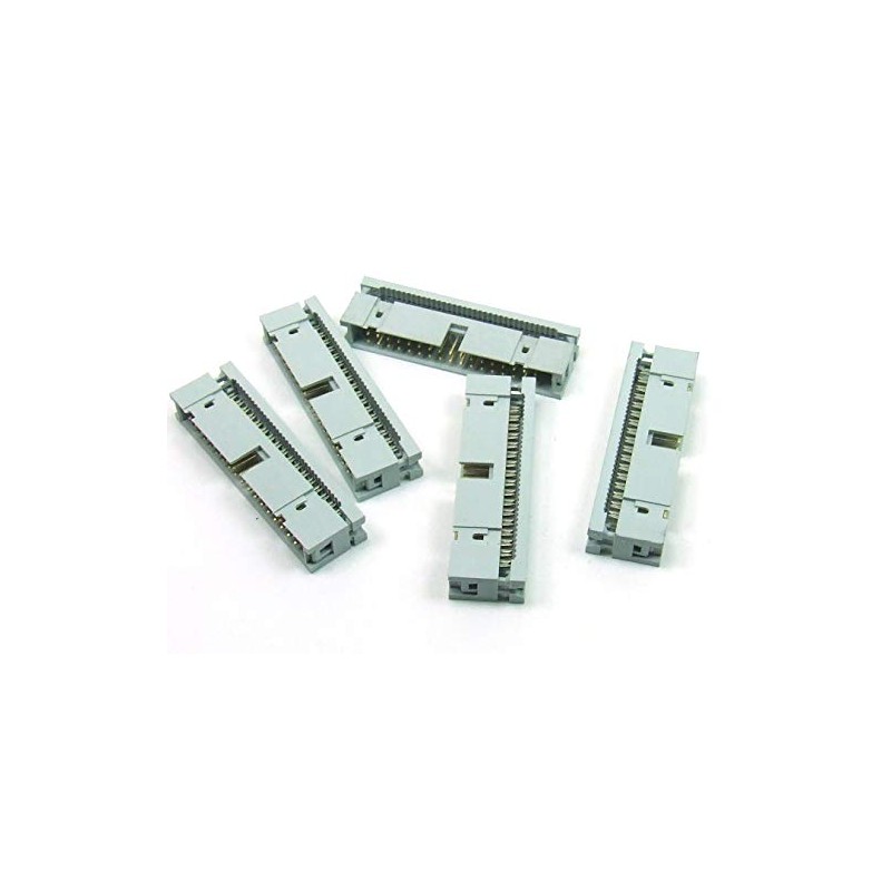 POPESQ® #A2061 IDC 2.54 mm Female Ribbon Cable 34-Pin Pack