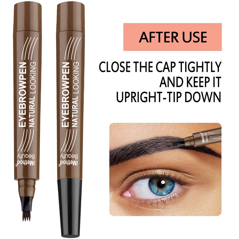iMethod Eyebrow Pen - Upgrade Eyebrow TattooPen, Eyebrow Makeup, Long
