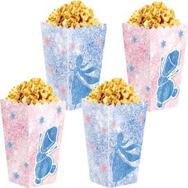 Roaring Good Time 12 PCS Castle Princess Candy Boxes Princess Castle Favor Treat Goodies Bags for Princess Party Decorations Baby Shower Wedding Supplies