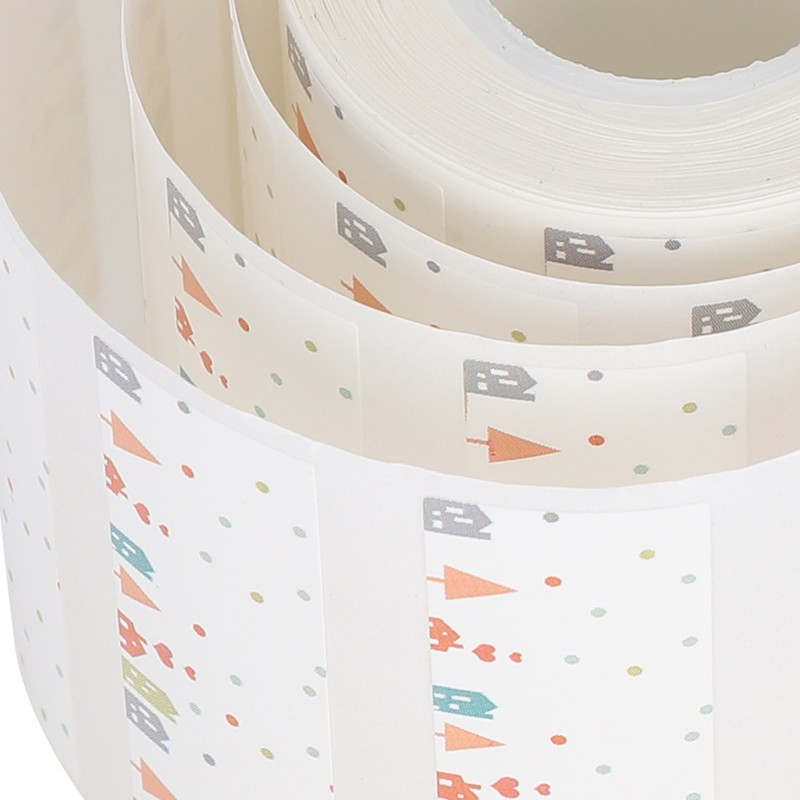 45mm*15mm Thermosensitive Label Paper Waterproof Adhesive Label Sticker for EQ11