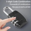 2pcs Luggage Locks - 3 Digit Combination Padlock Codes -